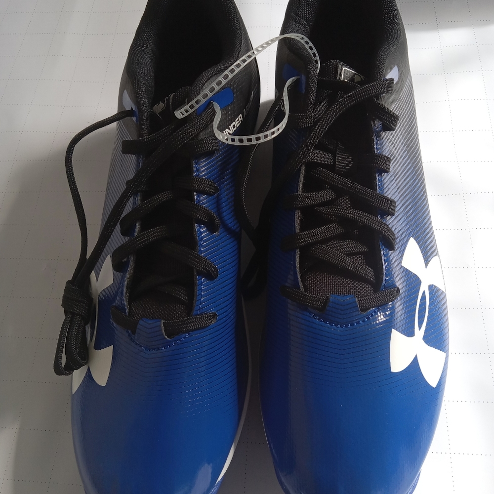 Mens blue baseball cleats
